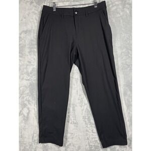 Lululemon Pants Mens 31 Black Commission Classic Trousers Athletic Stretch Golf